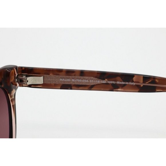 Maui Jim Kuuipo MJ 799-09A Tortoise Polarized Sunglasses Maui Rose Lenses (A) - Picture 6 of 7
